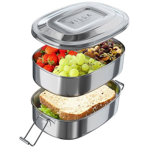 stainless steel lunch box home depot|small stainless steel lunch containers.